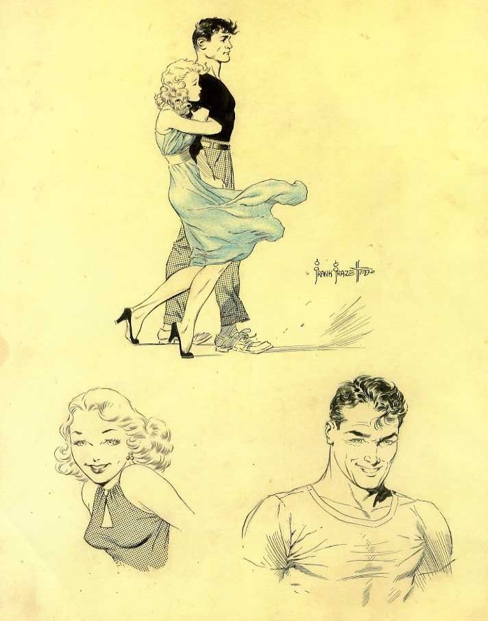 712x906 Frank Frazetta - Frank Frazetta Drawings