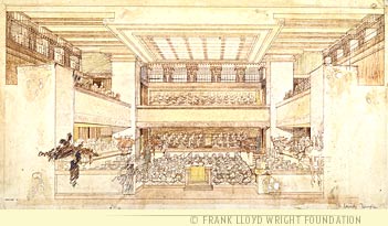 351x205 Frank Lloyd Wright - Frank Lloyd Wright Drawings