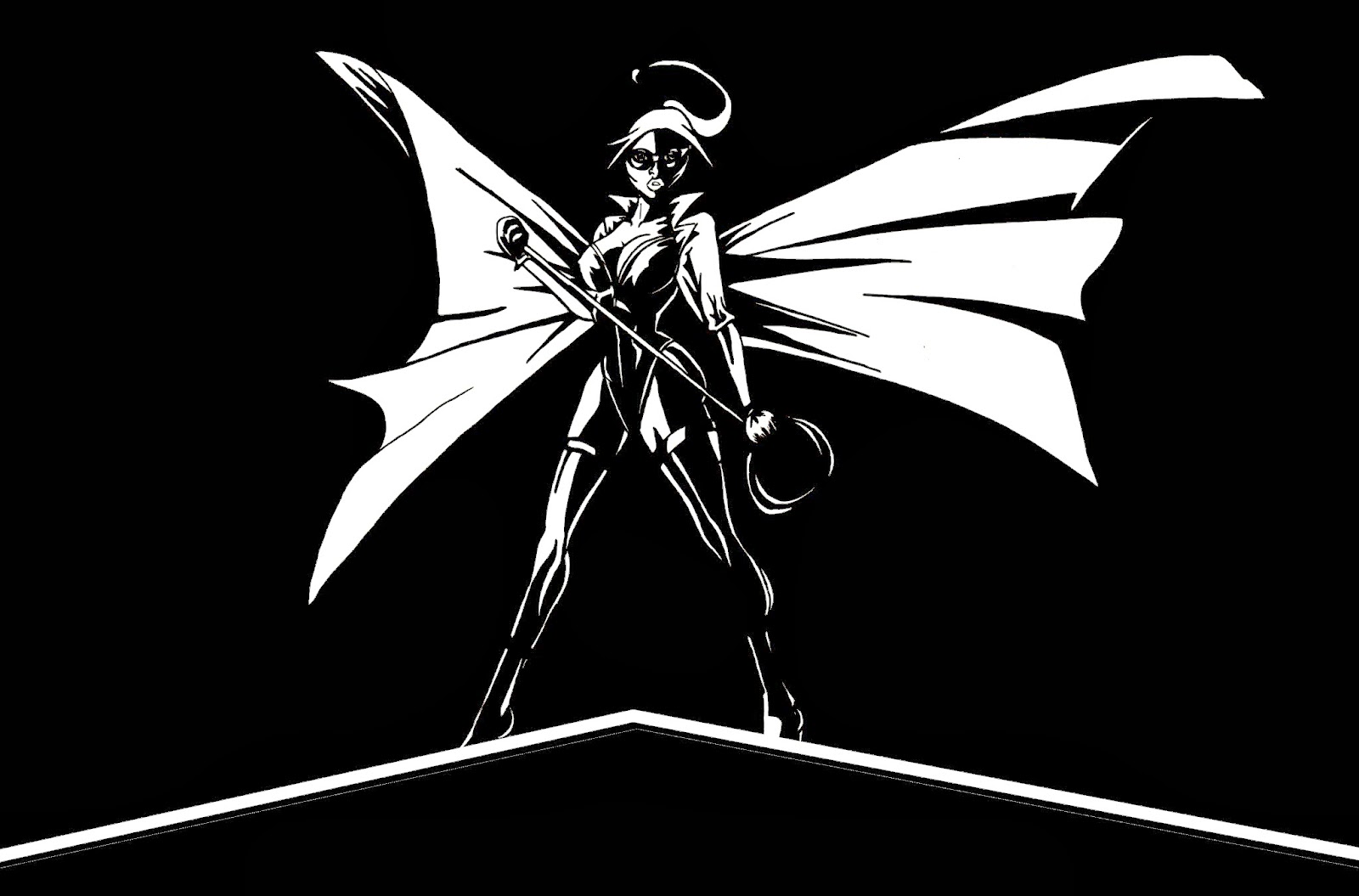 1600x1055 the electric gorilla final charatcer in the style of frank miller - Frank Miller Drawings