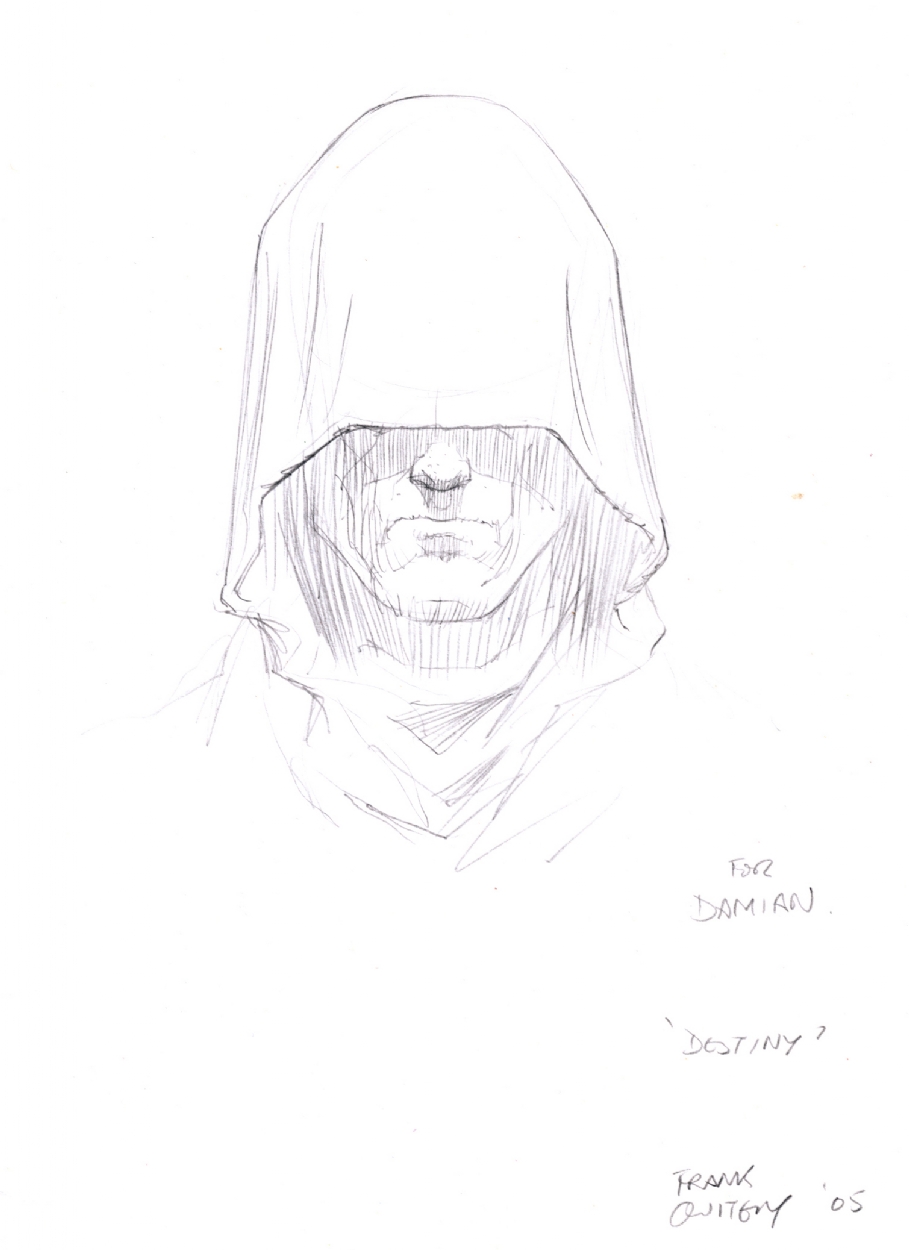 909x1250 Destiny Of The Endless - Frank Quitely Drawing