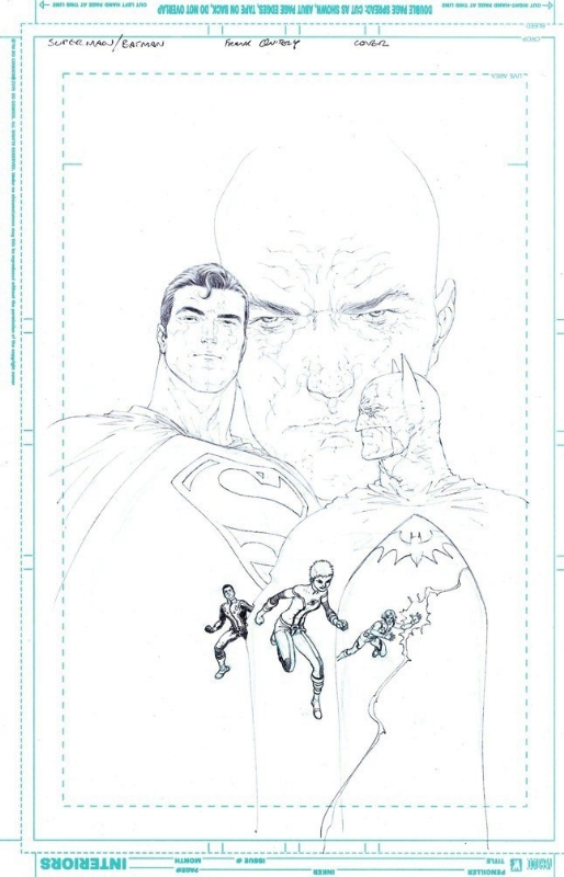 514x800 World's Finest - Frank Quitely Drawing