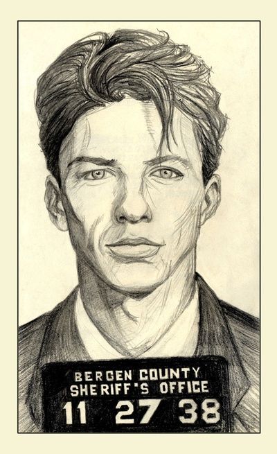 400x655 Art Frank Sinatra Mugshot, Art, Mug Shots - Frank Sinatra Drawing
