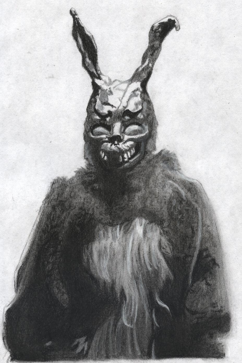 Frank The Bunny Drawing