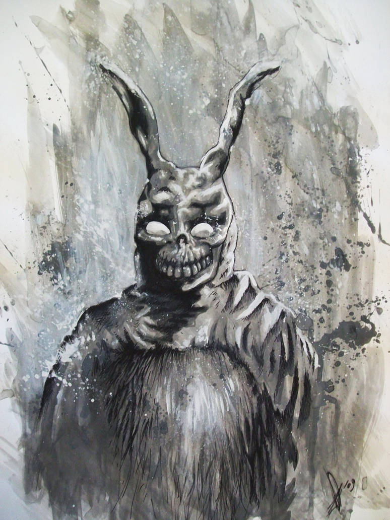 Frank The Bunny Drawing at PaintingValley.com | Explore collection of ...