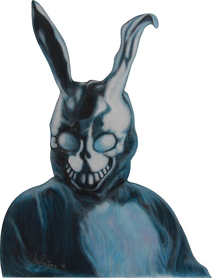 Frank The Bunny Drawing at PaintingValley.com | Explore collection of ...