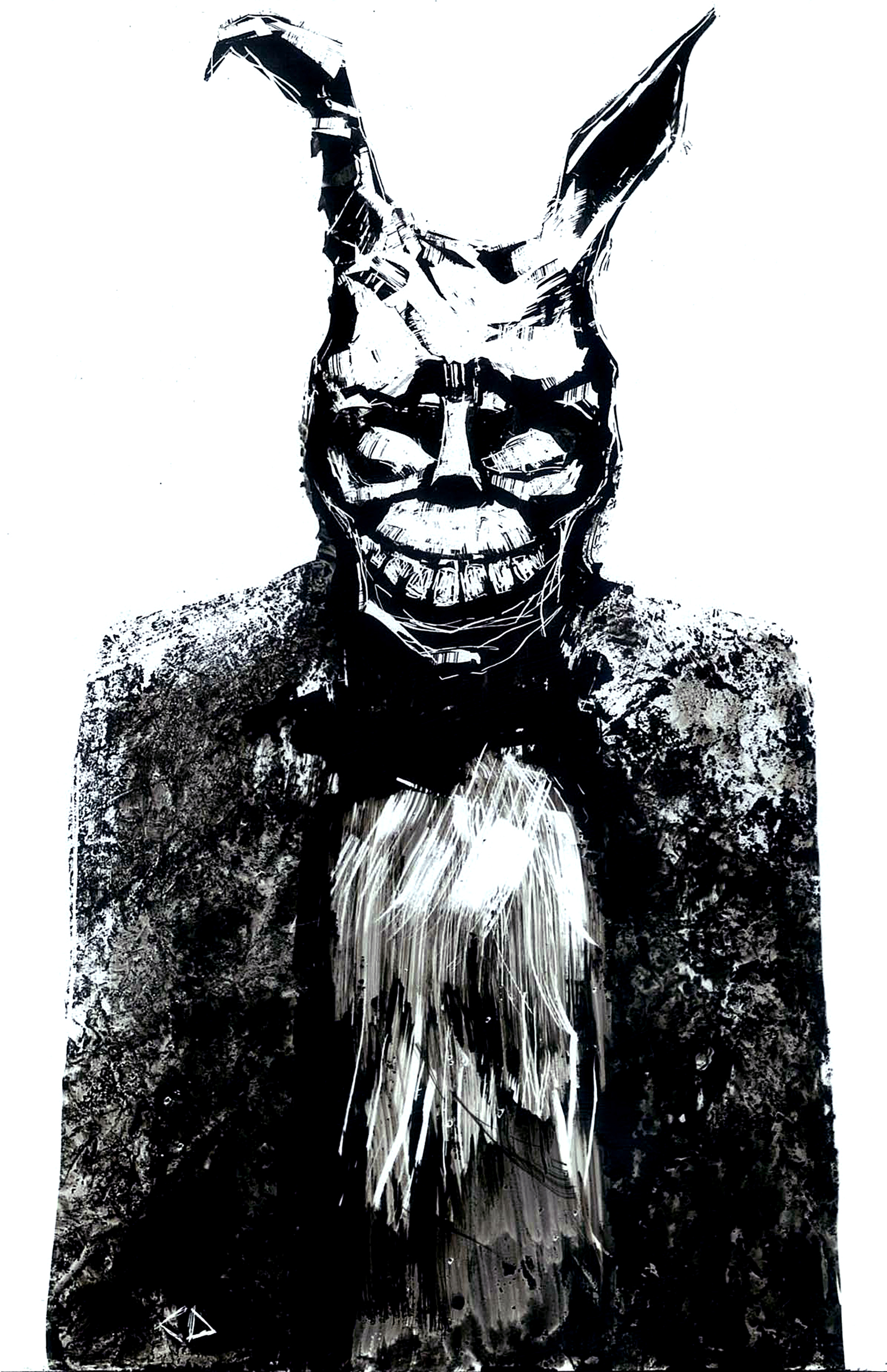 1650x2550 The Art Of Cj Draden Frank The Bunny Online Store Powered - Frank The Bunny Drawing