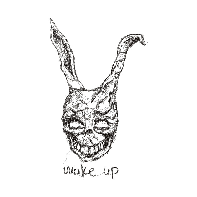 630x630 wake up - Frank The Bunny Drawing