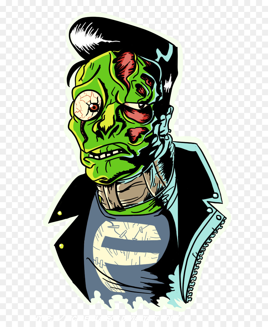 900x1100 Illustration, Monster, Drawing, Transparent Png Image Clipart - Frankenstein Cartoon Drawing