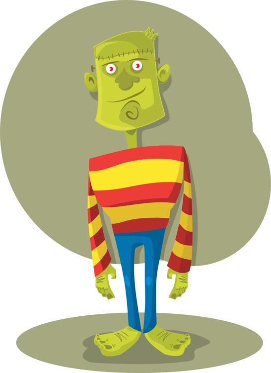 546x750 Frankenstein's Monster Cartoon Drawing Computer Icons Cc0 - Frankenstein Cartoon Drawing