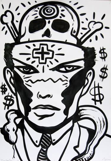 375x540 Frankenstein Drawing - Frankenstein Face Drawing