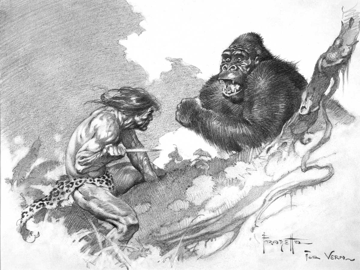 1200x900 frazetta frazetta's magic pencils - Frazetta Drawings