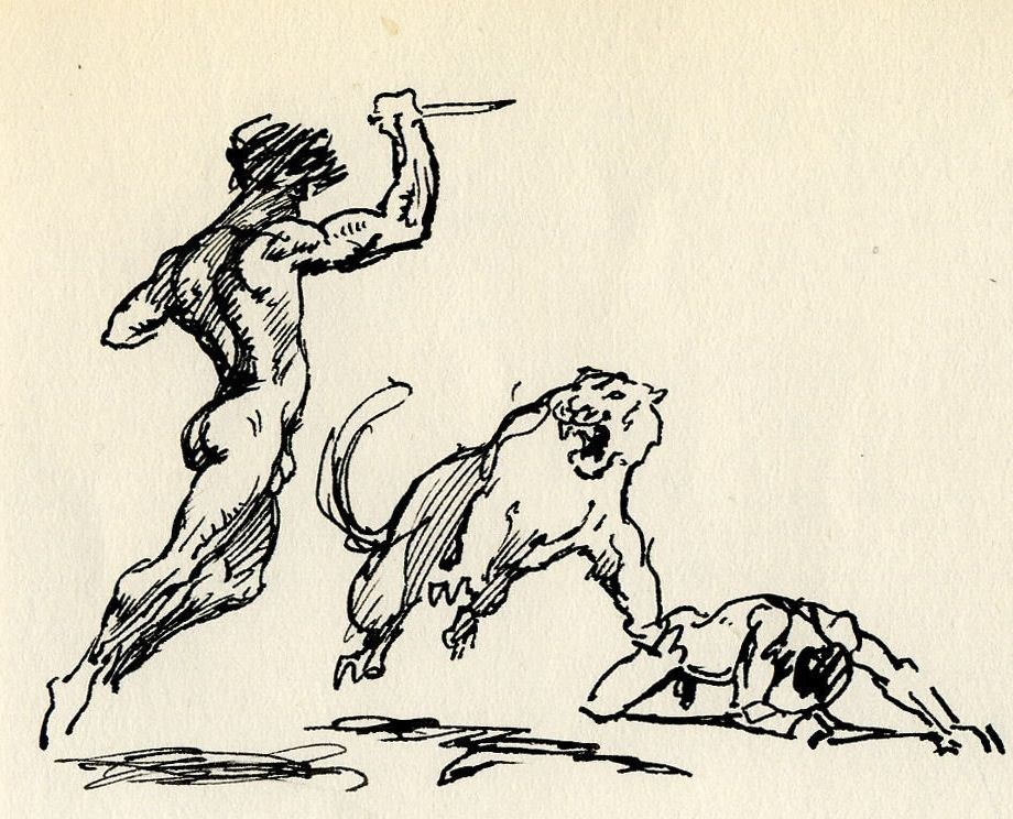 920x744 sketch - Frazetta Drawings