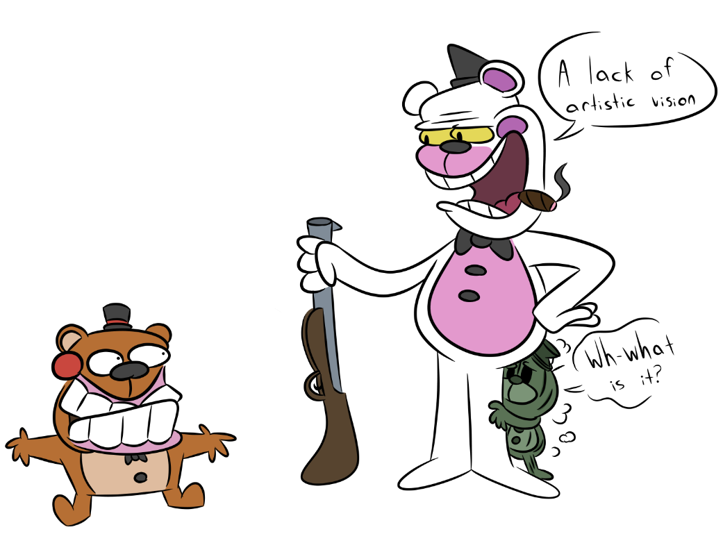 1041x792 i forgot to draw toy freddy yesterday fivenightsatfreddys - Freddy Drawing