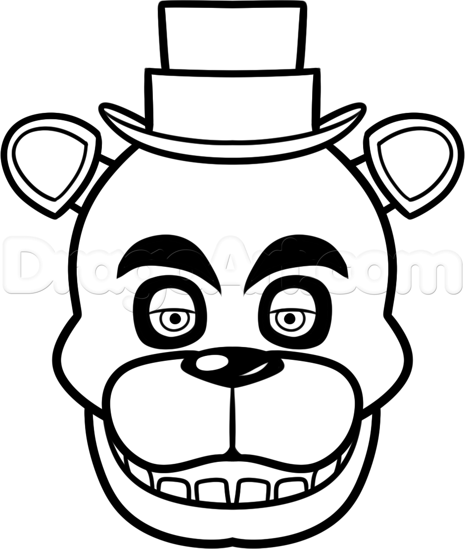 940x1109 How To Draw Freddy Fazbear Easy Step Crafts Freddy Fazbear - Freddy Drawing