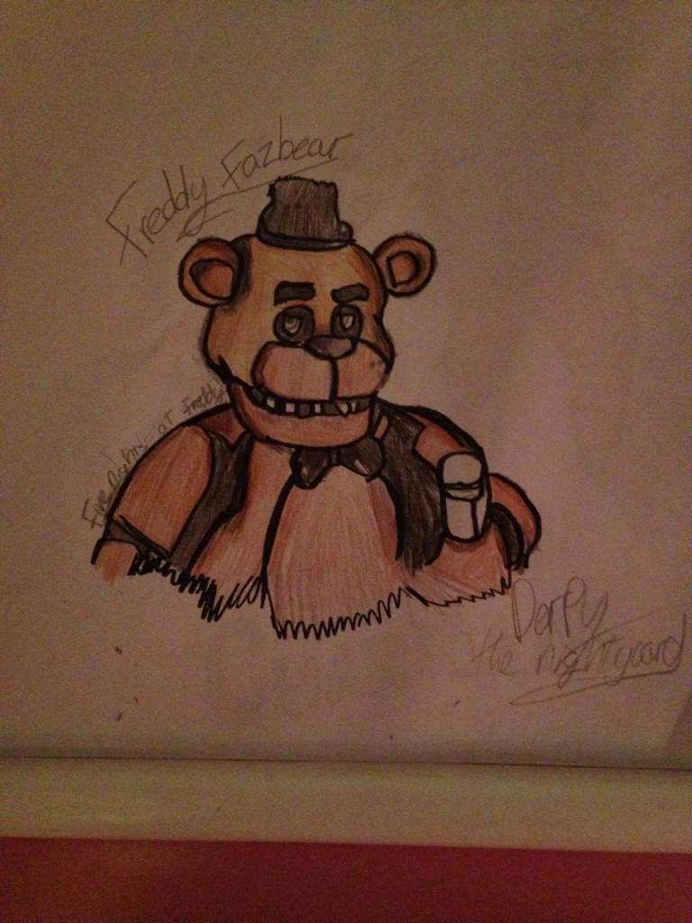 768x1024 Freddy Fazbear Drawing Five Nights At Freddy's Amino - Freddy Fazbear Drawing
