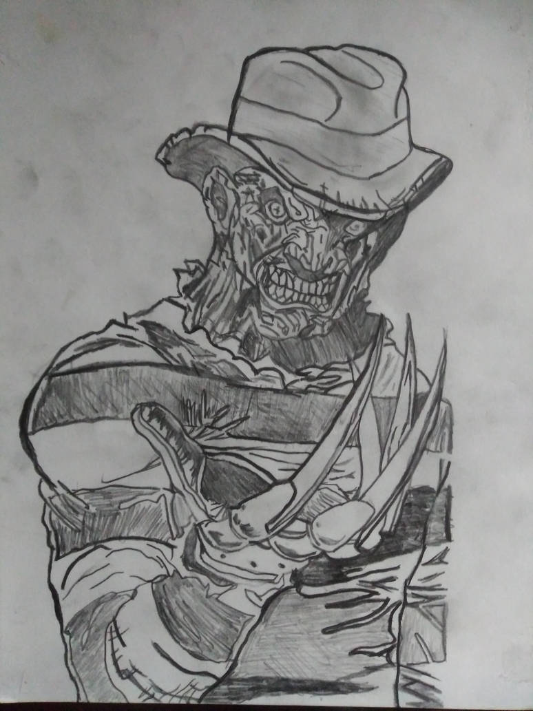 774x1033 Freddy Krueger Drawing - Freddy Krueger Drawing