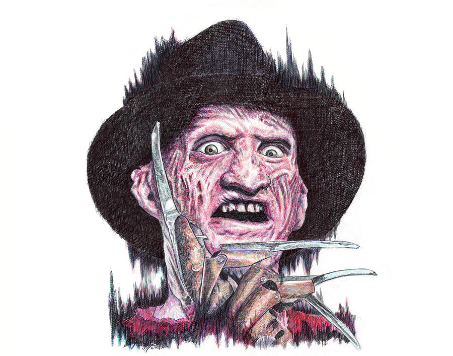 900x707 Freddy Krueger Drawing - Freddy Krueger Drawing