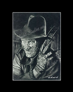 240x300 freddy krueger nightmare on elm str horror drawing from artist - Freddy Krueger Drawing
