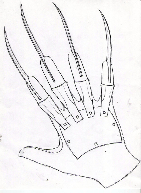 Pictures Of Freddy Krueger Glove Drawings - Freddy Krueger Glove Dr...