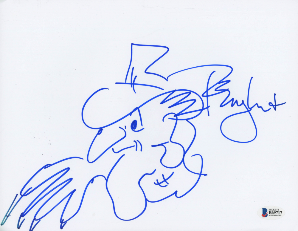 1000x773 Online Sports Memorabilia Auction Pristine Auction - Freddy Krueger Hand Drawing