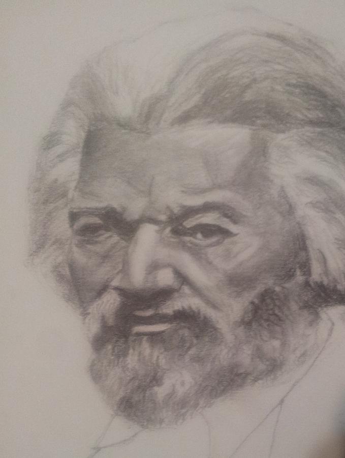 679x900 Frederick Douglass Drawing - Frederick Douglass Drawing