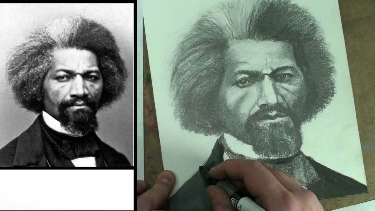 1280x720 How To Draw Frederick Douglass Step - Frederick Douglass Drawing