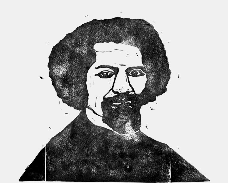 727x583 The Prophetic Pragmatism Of Frederick Douglass The New Yorker - Frederick Douglass Drawing