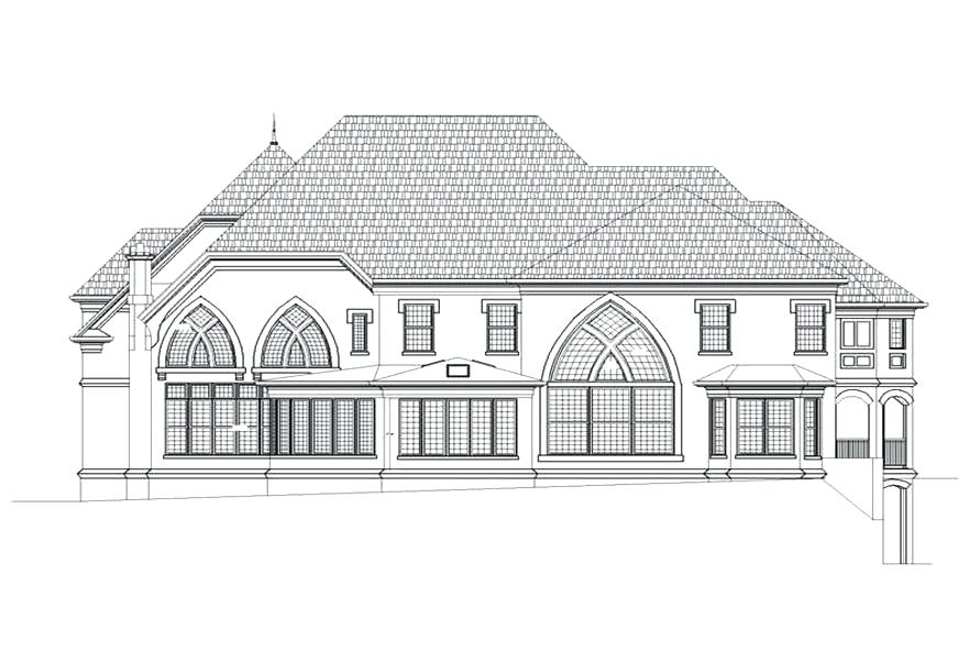 891x593 house drawing drawing luxury free home plans best house drawing - Free 3d Drawing