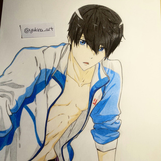 320x320 Happy New Year - Free Anime Drawing