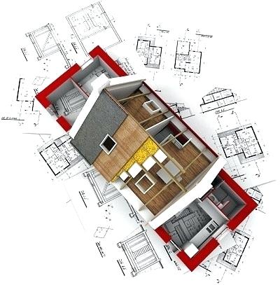400x407 House Drawing Plan - Free Building Drawing