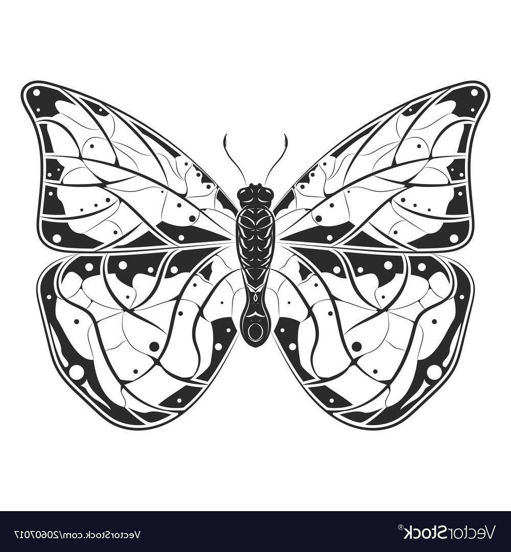 1000x1080 Unique Cool Butterfly Drawings Vector Free Free Vector Art - Free Butterfly Drawings