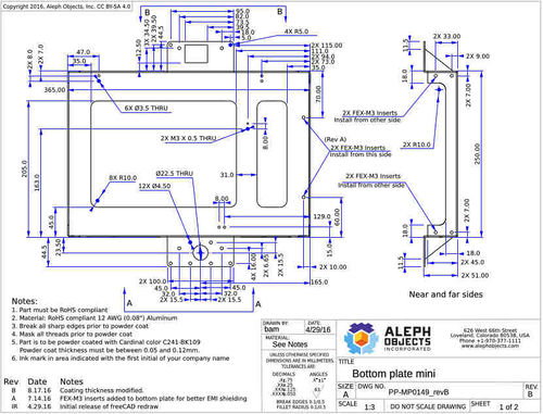500x381 Fabrication Drawings - Free Cad Drawings
