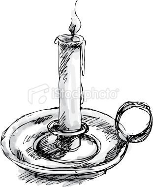 311x380 candle stick tattoo tattoos, candles, vector art - Free Candle Drawing