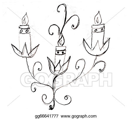 450x407 Drawn Candle Drawing - Free Candle Drawing