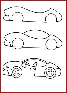 236x326 Outstanding How To Draw A Car For Kids Image Of Drawing For Free - Free Car Drawing