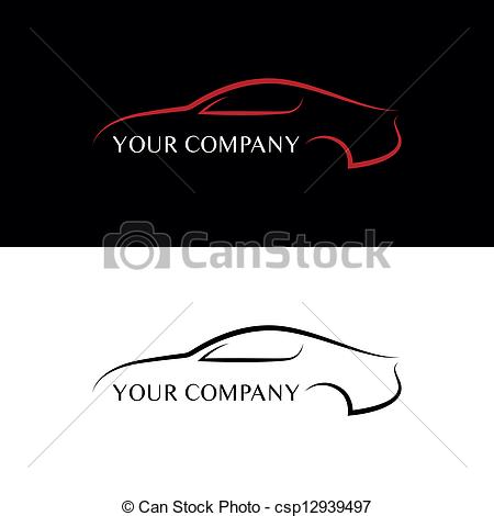 450x470 Red And Black Car Logos - Free Car Drawing