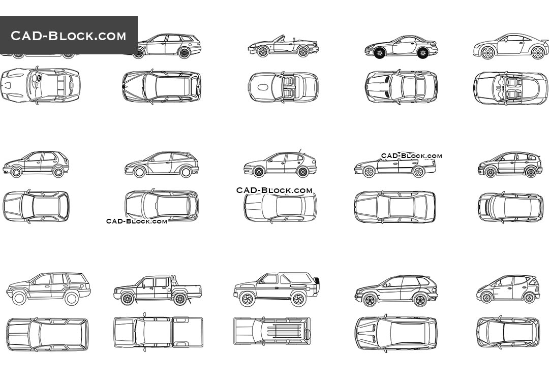 1080x760 Car Autocad Drawing Free Download - Free Car Drawing