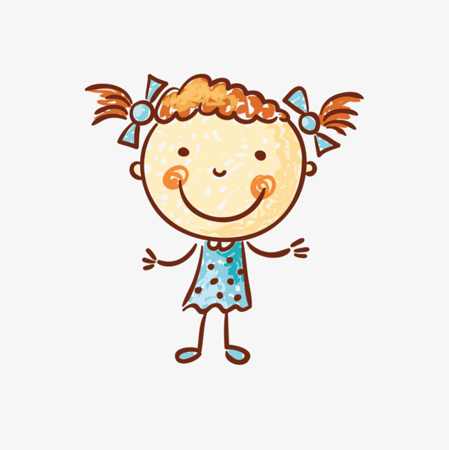 650x651 Girl Children's Drawings, Girl Vector, Girl, Stick Figure Png - Free Childrens Drawings
