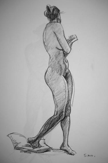 378x569 Flagler College Department Of Art Design Free Figure Drawing - Free Choice Drawing