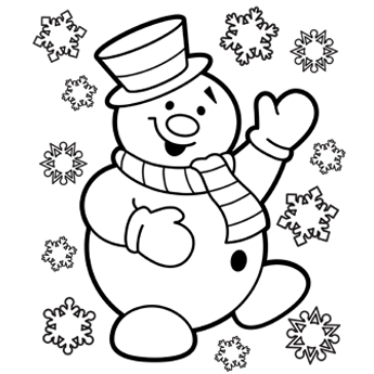 345x345 christmas coloring pages, free christmas coloring pages for kids - Free Christmas Drawings