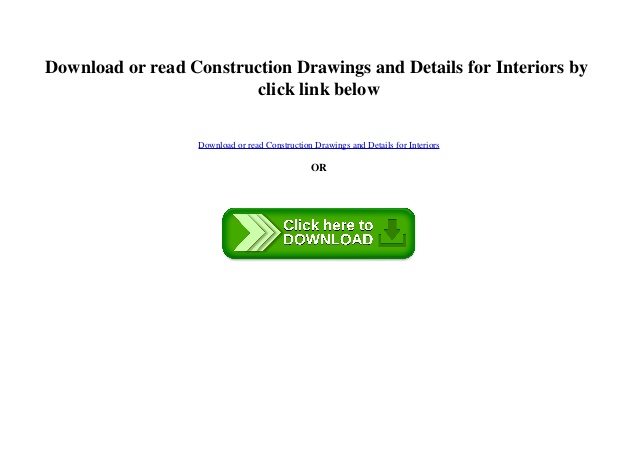 638x452 free construction drawings and details for interiors ebooks textbooks - Free Construction Drawings
