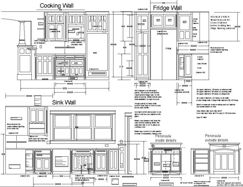 800x617 Cabinet Drawing Construction For Free Download - Free Construction Drawings