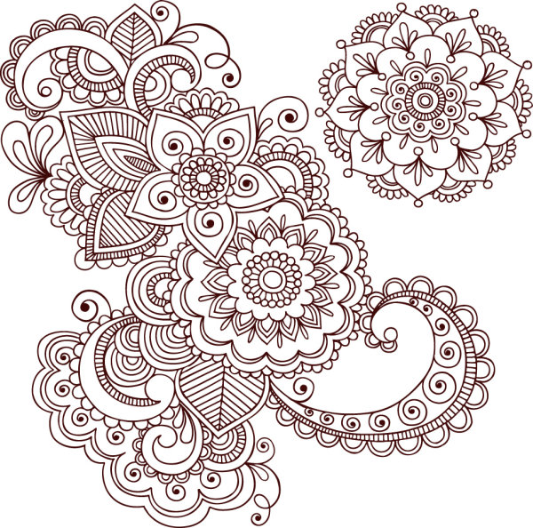 600x594 Drawings Of Patterns And Designs Images Of Designs To Draw - Free Design Drawing
