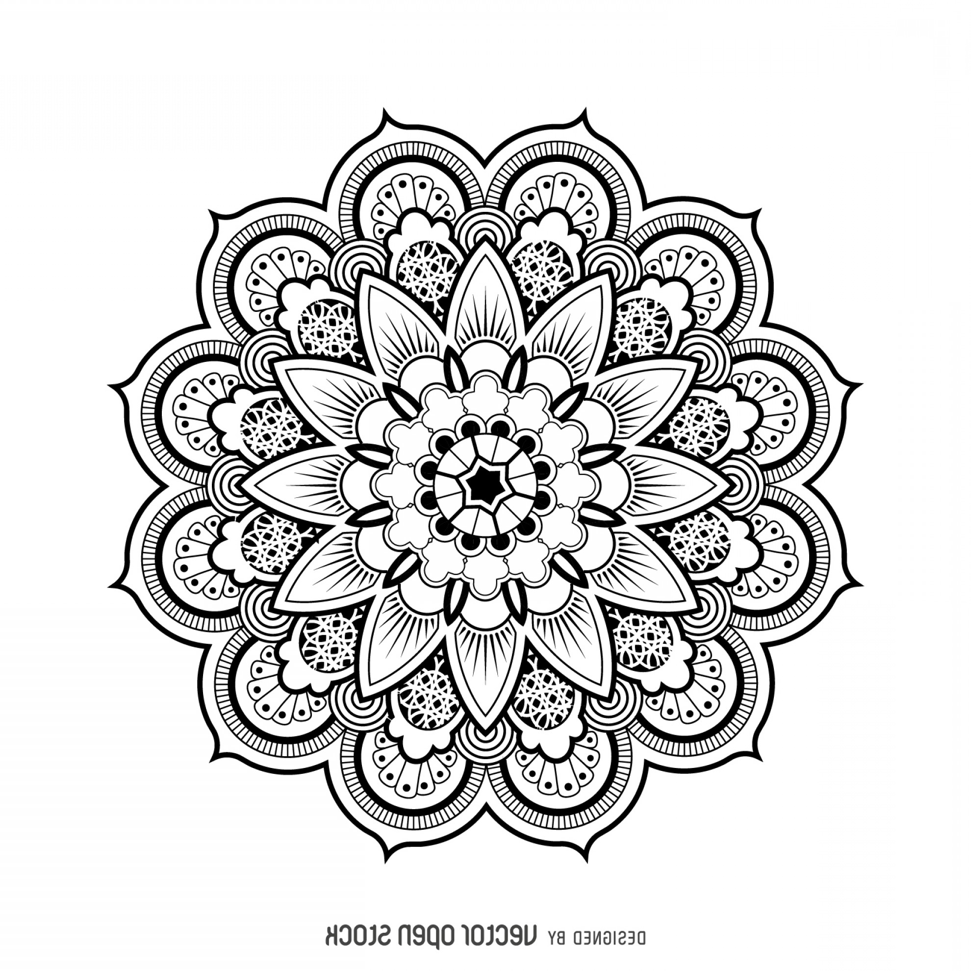 1980x1980 Mandala Design Drawing Free Vector Cdfe Soidergi - Free Design Drawing
