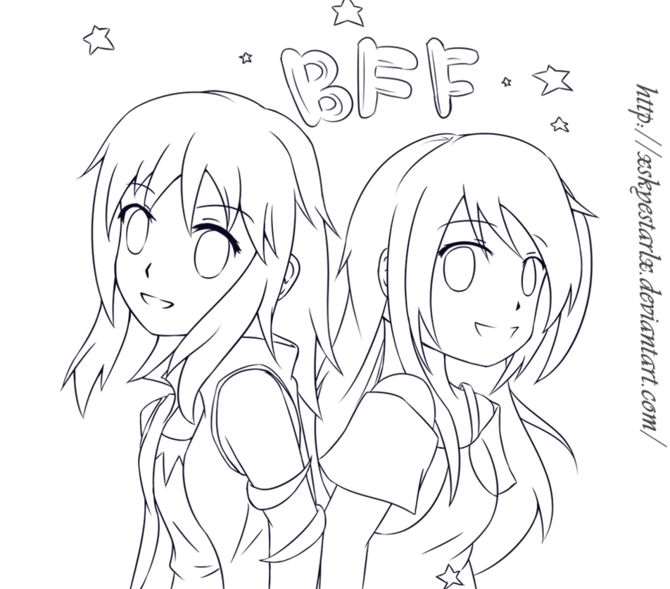 952x838 Bestfriend Drawing Anime Transparent Png Clipart Free Download - Free Drawing Anime