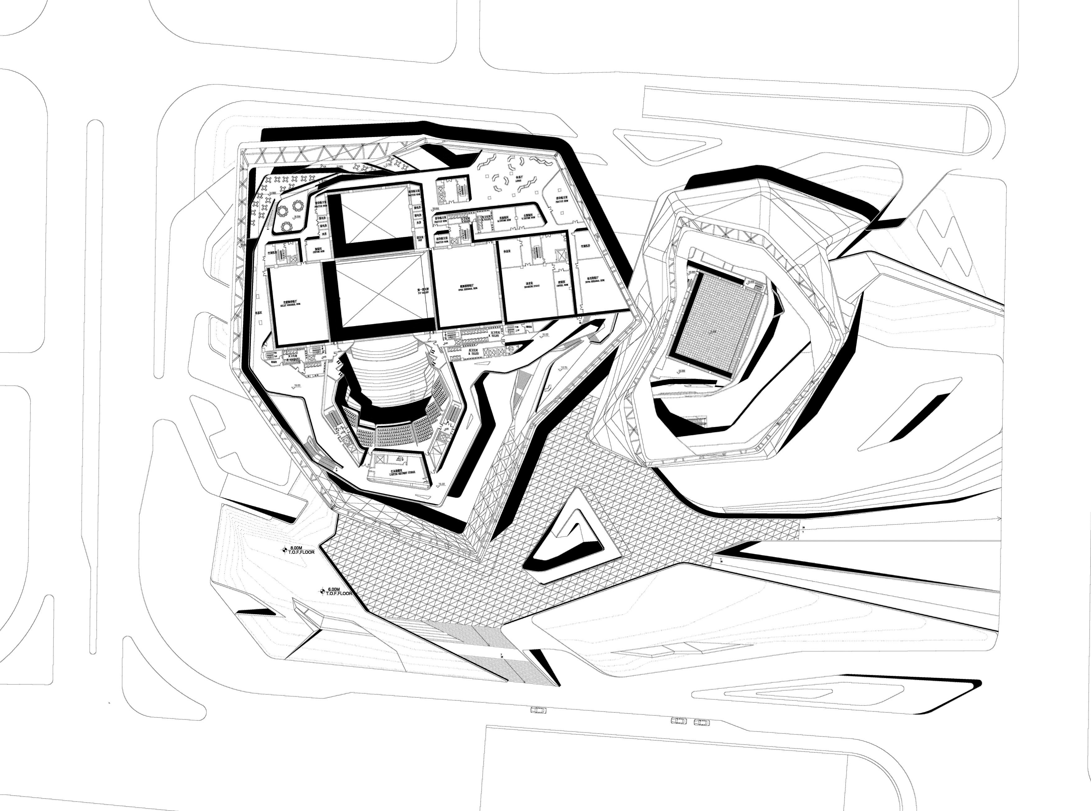 3510x2611 Free Download Autocad Dwg Mall Drawing Cartoon - Free Drawing Cartoon