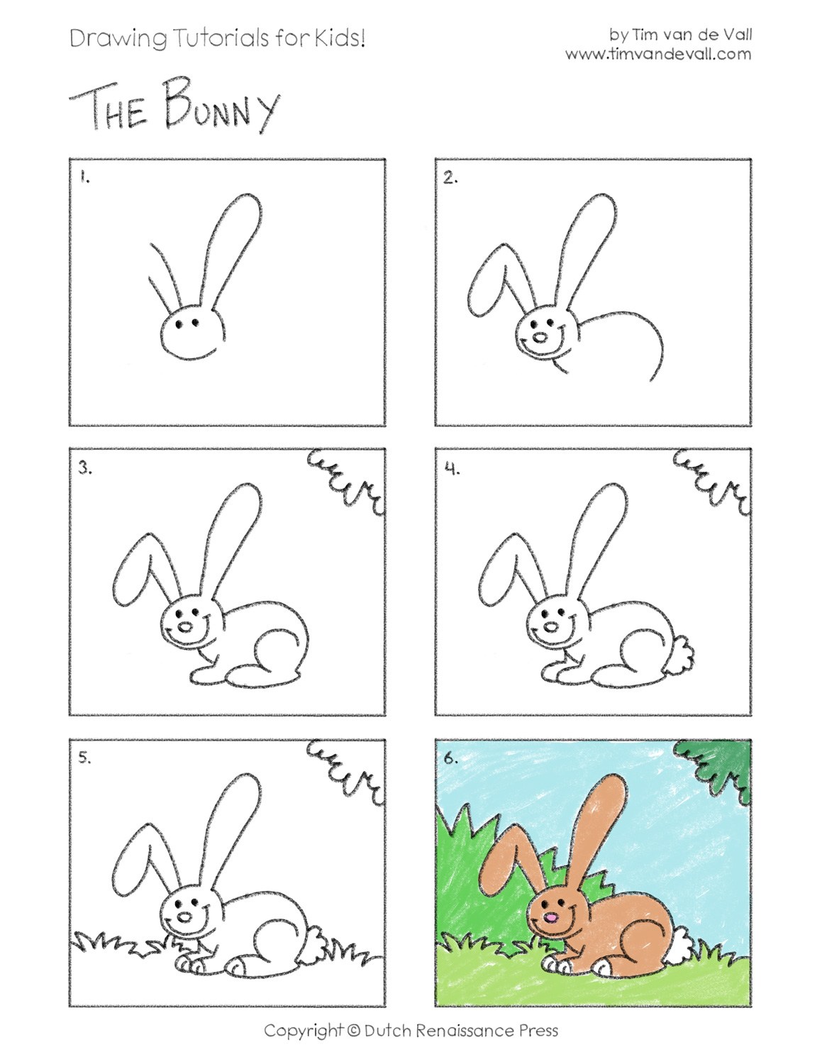 1159x1500 Easy Drawing Tutorials For Kids Printable Drawing Lessons - Free Drawing For Kids