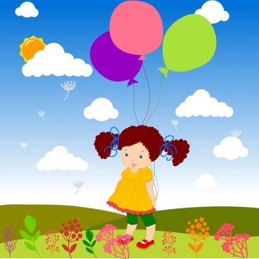 368x368 Kids Drawing Free Vector Download - Free Drawing For Kids