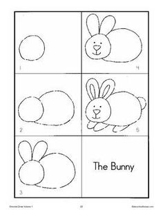 236x305 free april directed drawing kindergarten school kids children - Free Drawing For Kindergarten