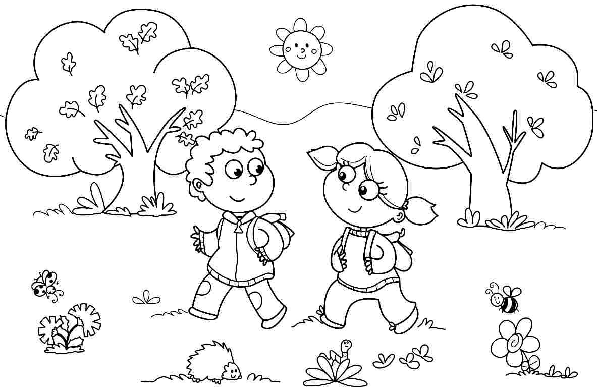 1183x775 drawing pages kindergarten for free download - Free Drawing For Kindergarten